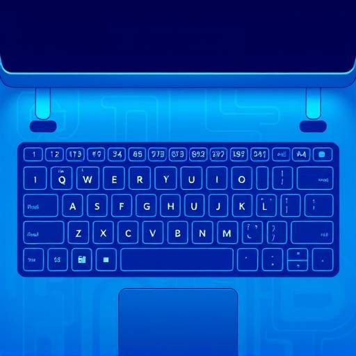 Illustration showing keyboard navigation on a website